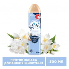 Глейд освежитель воздуха 300мл Против запахов дом.животных (очиститель)